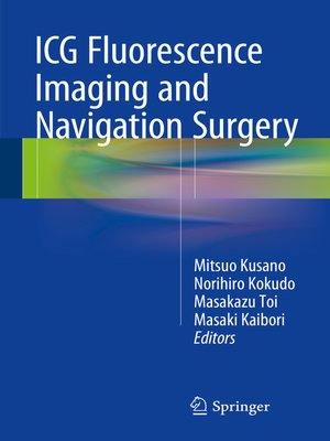 cover image of ICG Fluorescence Imaging and Navigation Surgery